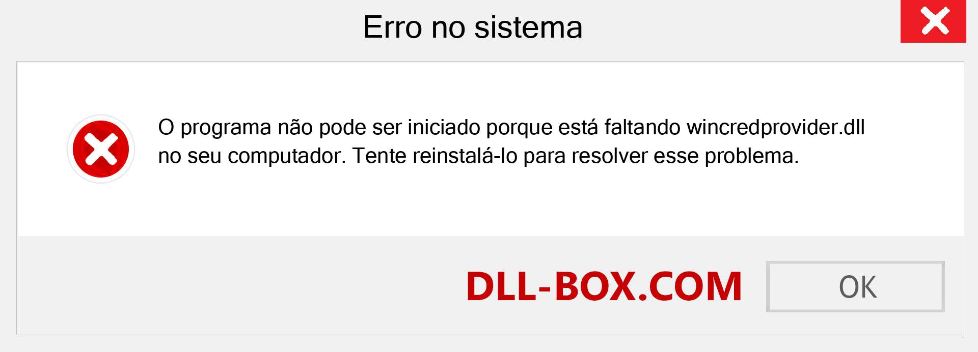 Arquivo wincredprovider.dll ausente ?. Download para Windows 7, 8, 10 - Correção de erro ausente wincredprovider dll no Windows, fotos, imagens